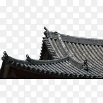 中国风古建筑屋顶屋角
