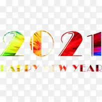 2021 新年快乐 喜庆 新年 元旦