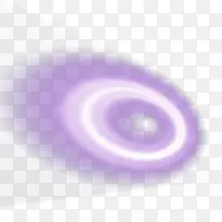 紫色星空光圈