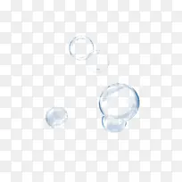 透明气泡飘浮元素