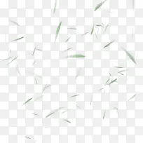 手绘小清新唯美落叶