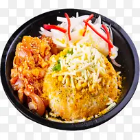 咖喱芝士鸡肉饭
