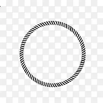 圆形绳子圈圈