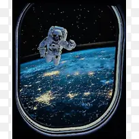 航天员太空 视角