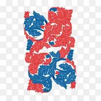 卷草纹中国传统纹样