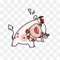 2020牛年卡通母牛