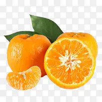 粑粑柑 橘子 新鲜橘子 两瓣儿
