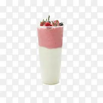草莓酸奶奶盖