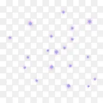 小星星，闪亮，天空，紫色