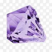 紫色宝石水晶