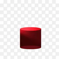 红色圆柱体元素