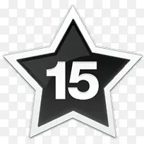 五角星序号15
