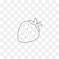 卡通草莓水果免抠图