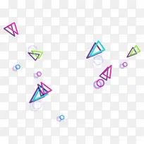 618狂欢节双十一素材三角形