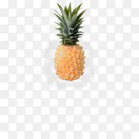 放在冰块里的菠萝