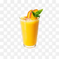 黄桃果汁透明图