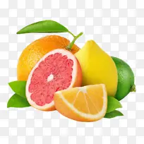 水果，橙子，柠檬