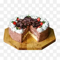 巧克力水果木托蛋糕