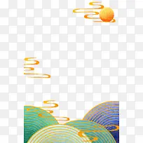 国潮装饰边框元素