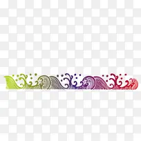祥云浪花中式元素中国风