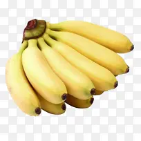 香蕉  黄色香蕉，黄色