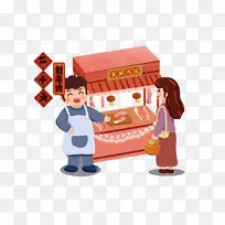 风俗虎年场景年俗2022