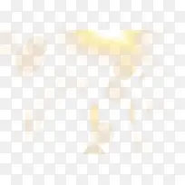 黄色打光光效