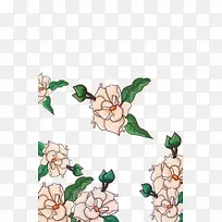 古风国潮风花朵