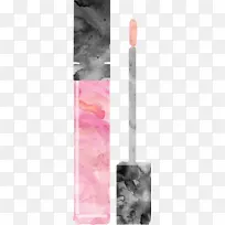 美容水彩手绘唇彩