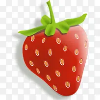 卡通水果草莓水果植物图片