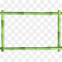 竹子绿色边框