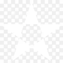 白色正五角星