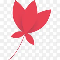 花花世界的粉红花朵