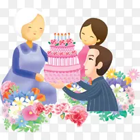 母亲节给妈妈过生日