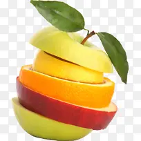 苹果橙子拼接水果