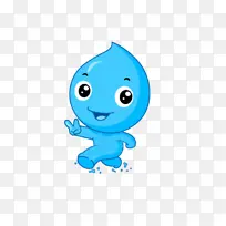 水滴人物免扣