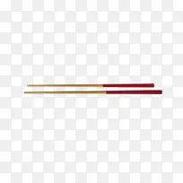 平放的不锈钢筷子