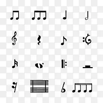 简约主义音乐符号