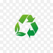绿色循环环保图标