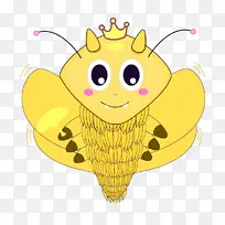 蜂王 手绘蜜蜂