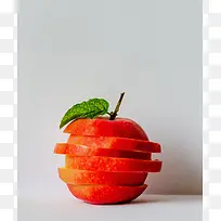 水果切片苹果