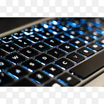 发光的电脑键盘