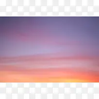 紫色红色晚霞天空