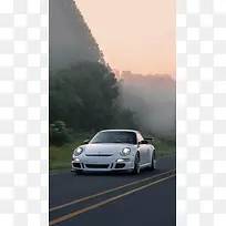 晨曦中的独行