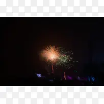 高清焰火烟花