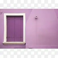 紫色文艺窗户背景