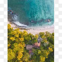 唯美的海边背景