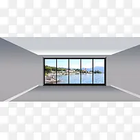 空间，背景，窗户，展示图