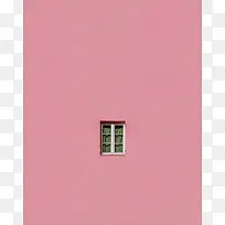 简约粉色墙面窗户背景
