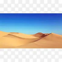 广阔的沙漠美景